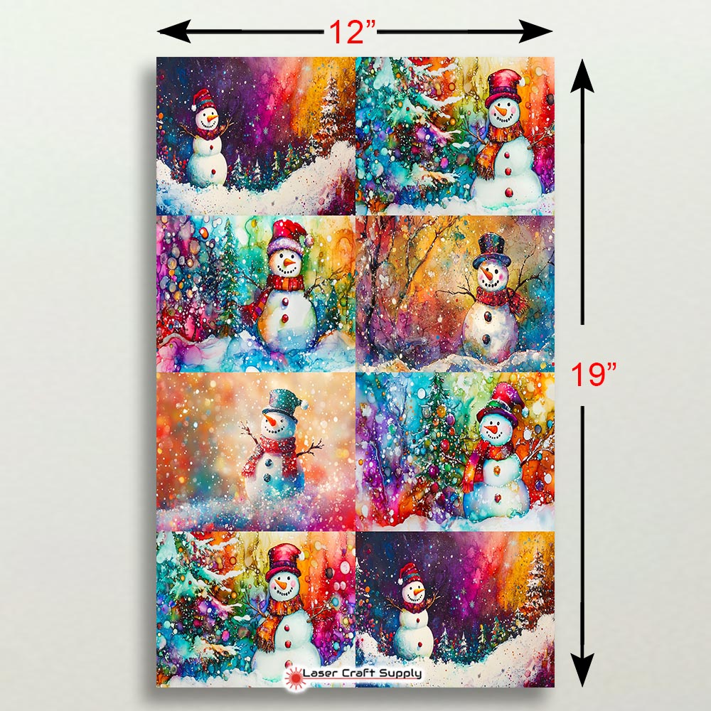 Christmas Snowman - Creative Tile