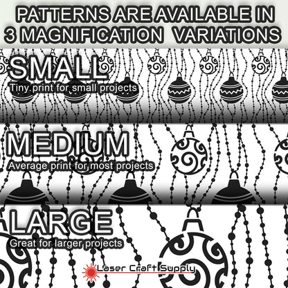 Creative Cast Acrylics - Christmas Strings & Bulbs