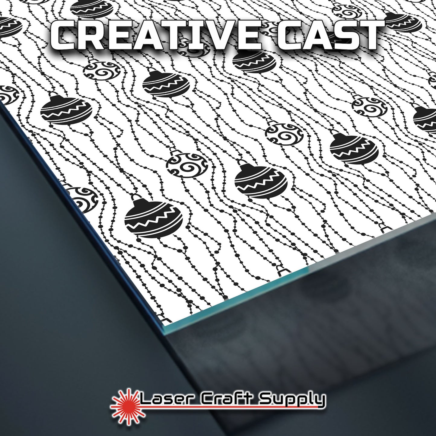 Creative Cast Acrylics - Christmas Strings & Bulbs