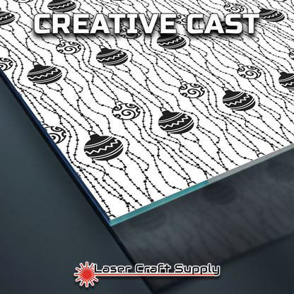 Creative Cast Acrylics - Christmas Strings & Bulbs