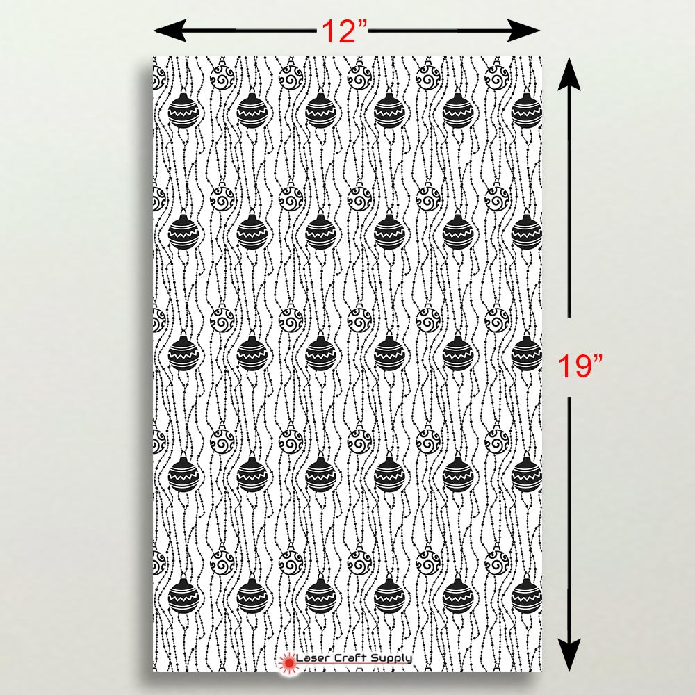 Creative Cast Acrylics - Christmas Strings & Bulbs