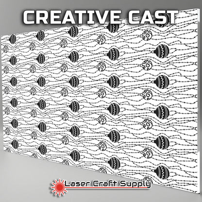 Creative Cast Acrylics - Christmas Strings & Bulbs
