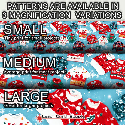 Creative Cast Acrylics - Christmas Sweaters