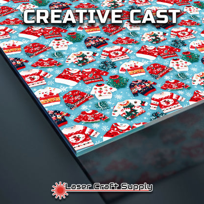 Creative Cast Acrylics - Christmas Sweaters