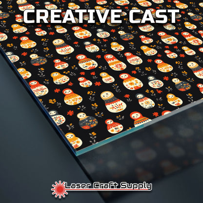 Creative Cast Acrylics - Christmas TIme Russian Nesting Dolls