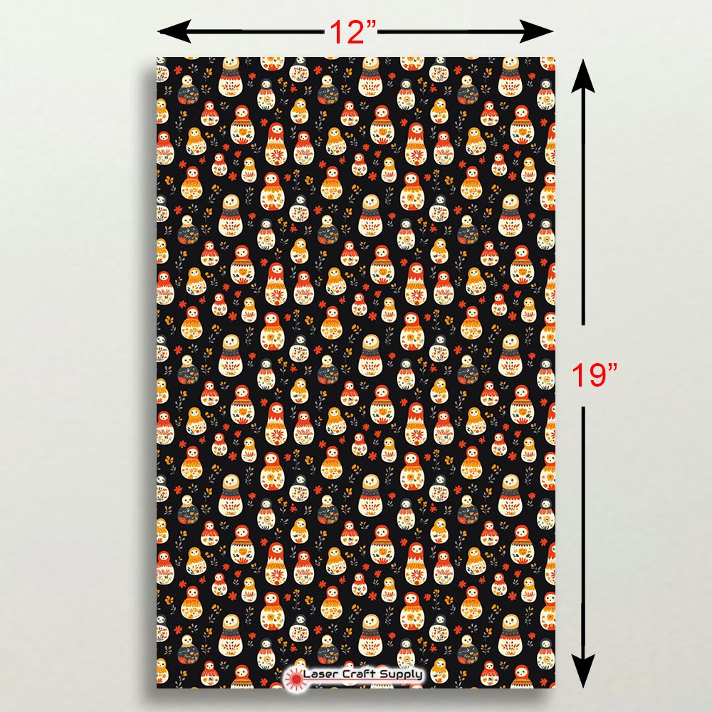 Creative Cast Acrylics - Christmas TIme Russian Nesting Dolls