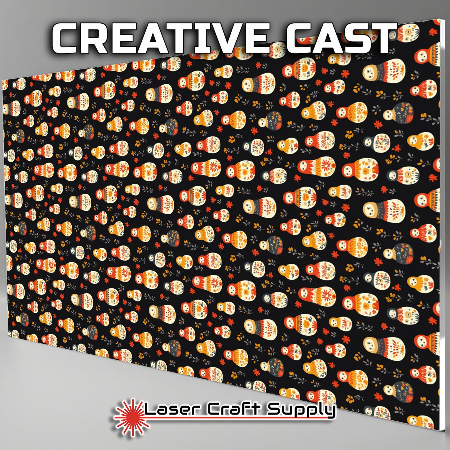 Creative Cast Acrylics - Christmas TIme Russian Nesting Dolls