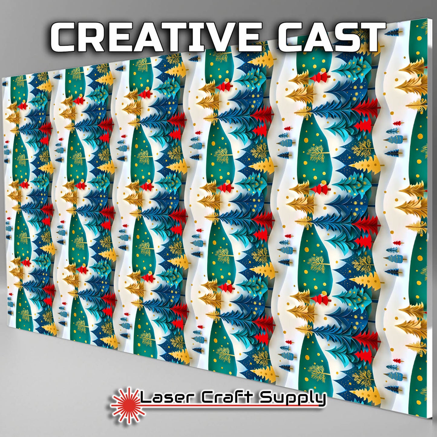 Christmas Time Trees - Creative Cast