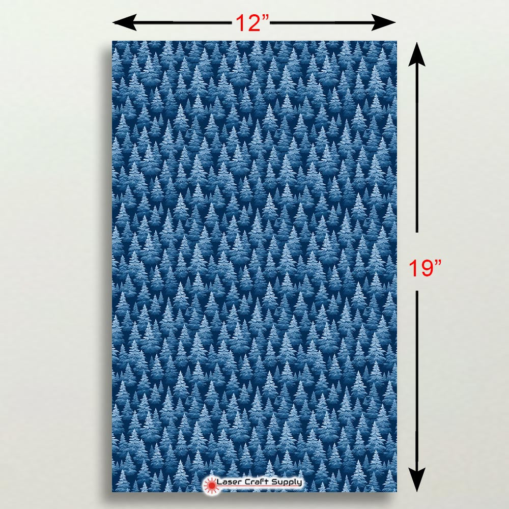 Creative Cast Acrylics - Christmas Trees in Snow