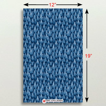 Creative Cast Acrylics - Christmas Trees in Snow