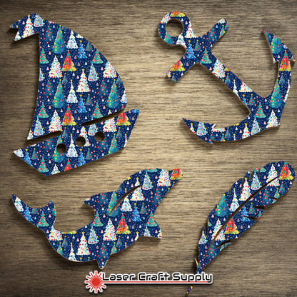 Creative Cast Acrylics - Christmas Trees And Then Some