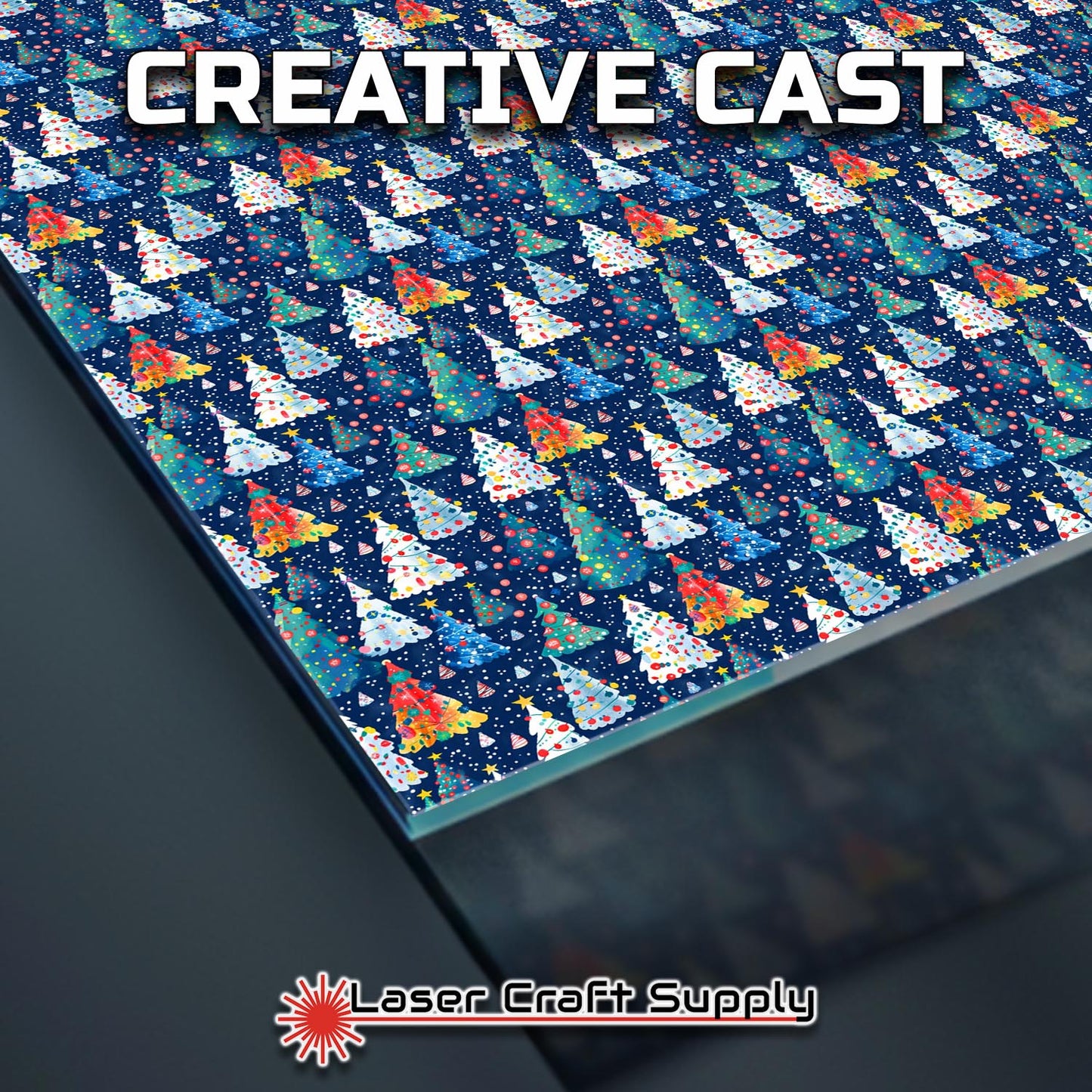 Creative Cast Acrylics - Christmas Trees And Then Some