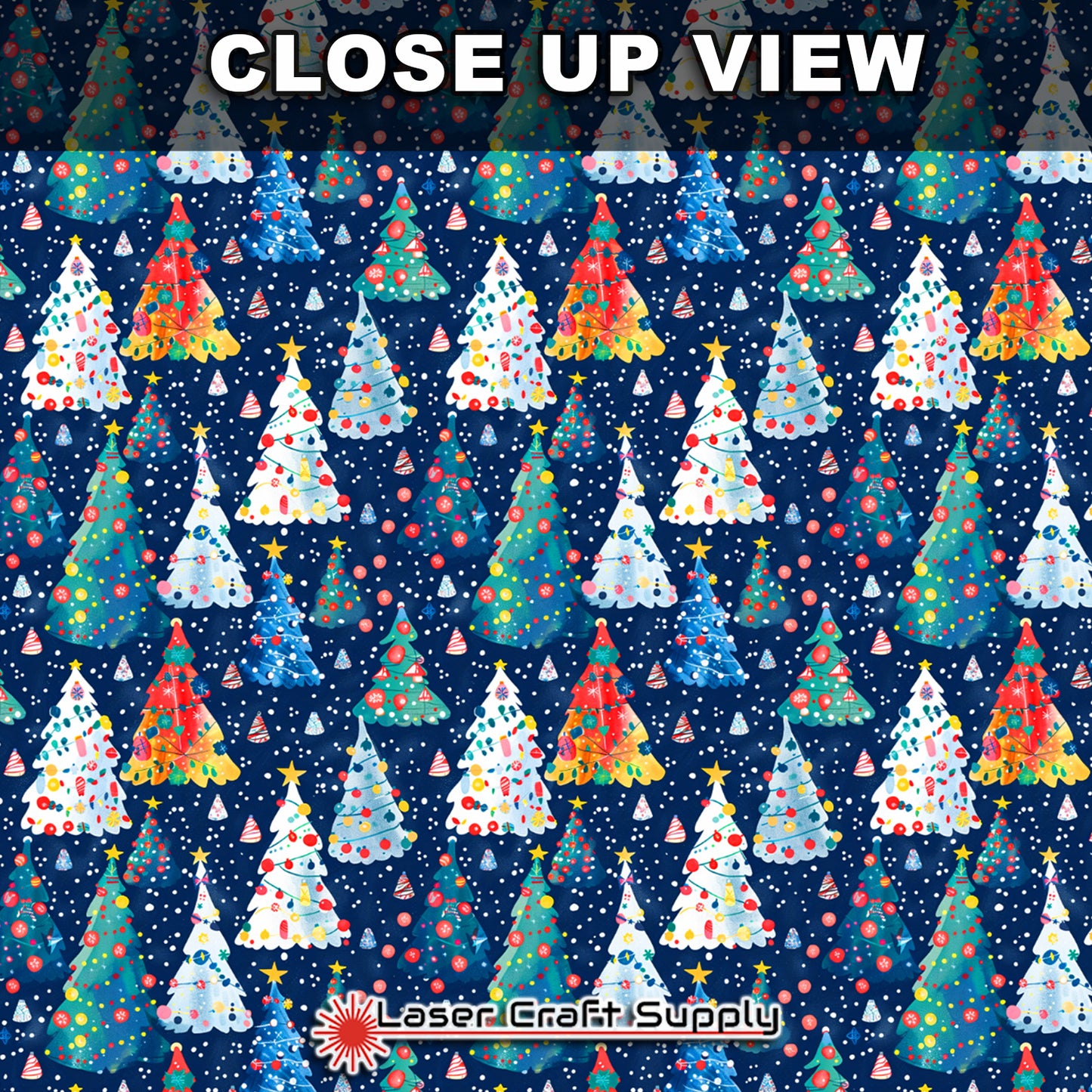 Creative Cast Acrylics - Christmas Trees And Then Some