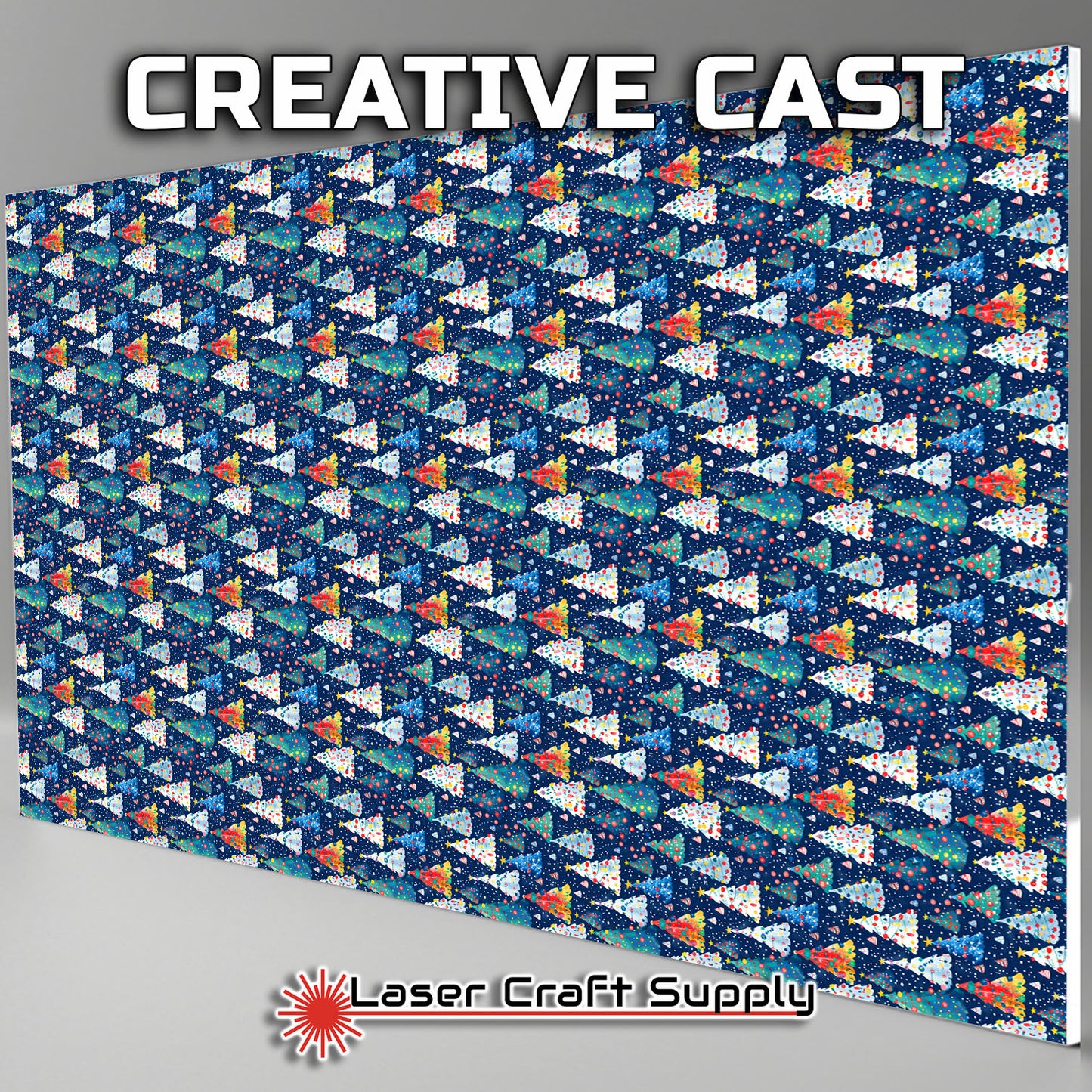 Creative Cast Acrylics - Christmas Trees And Then Some