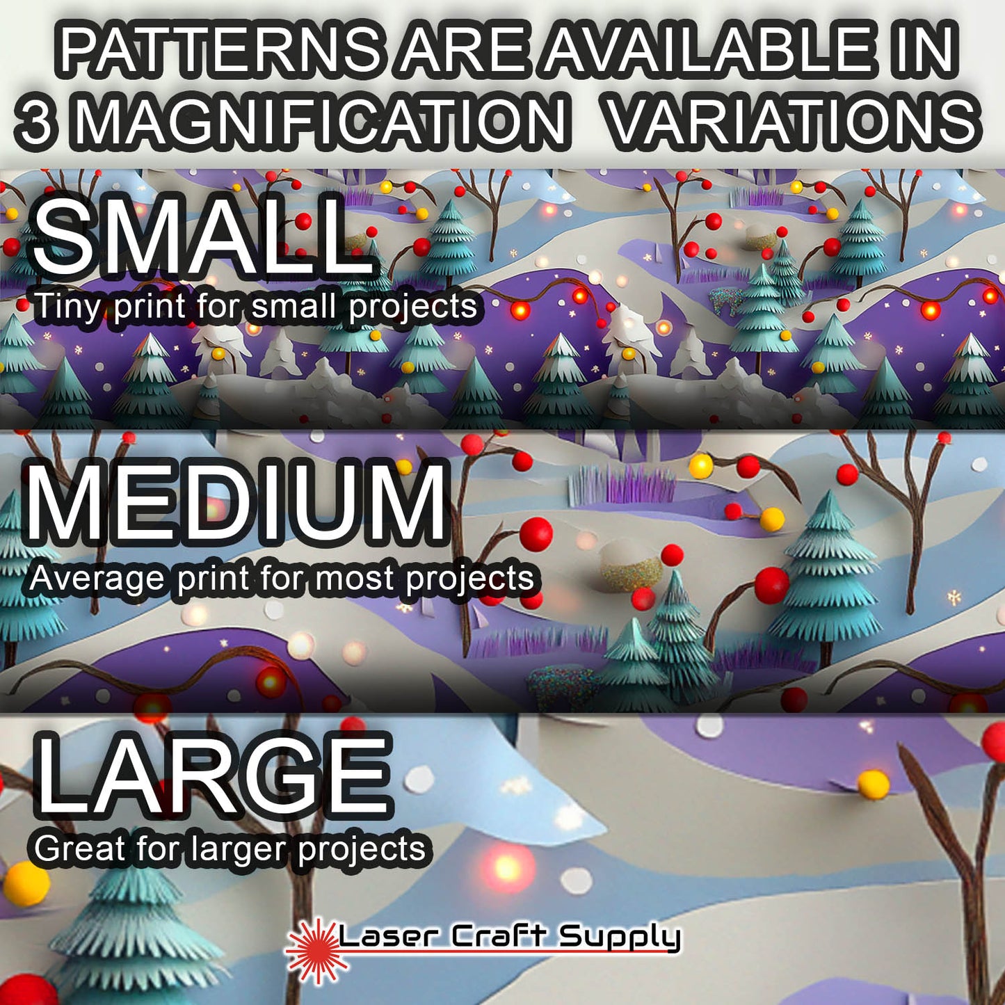 Christmas time landscape - Creative Cast