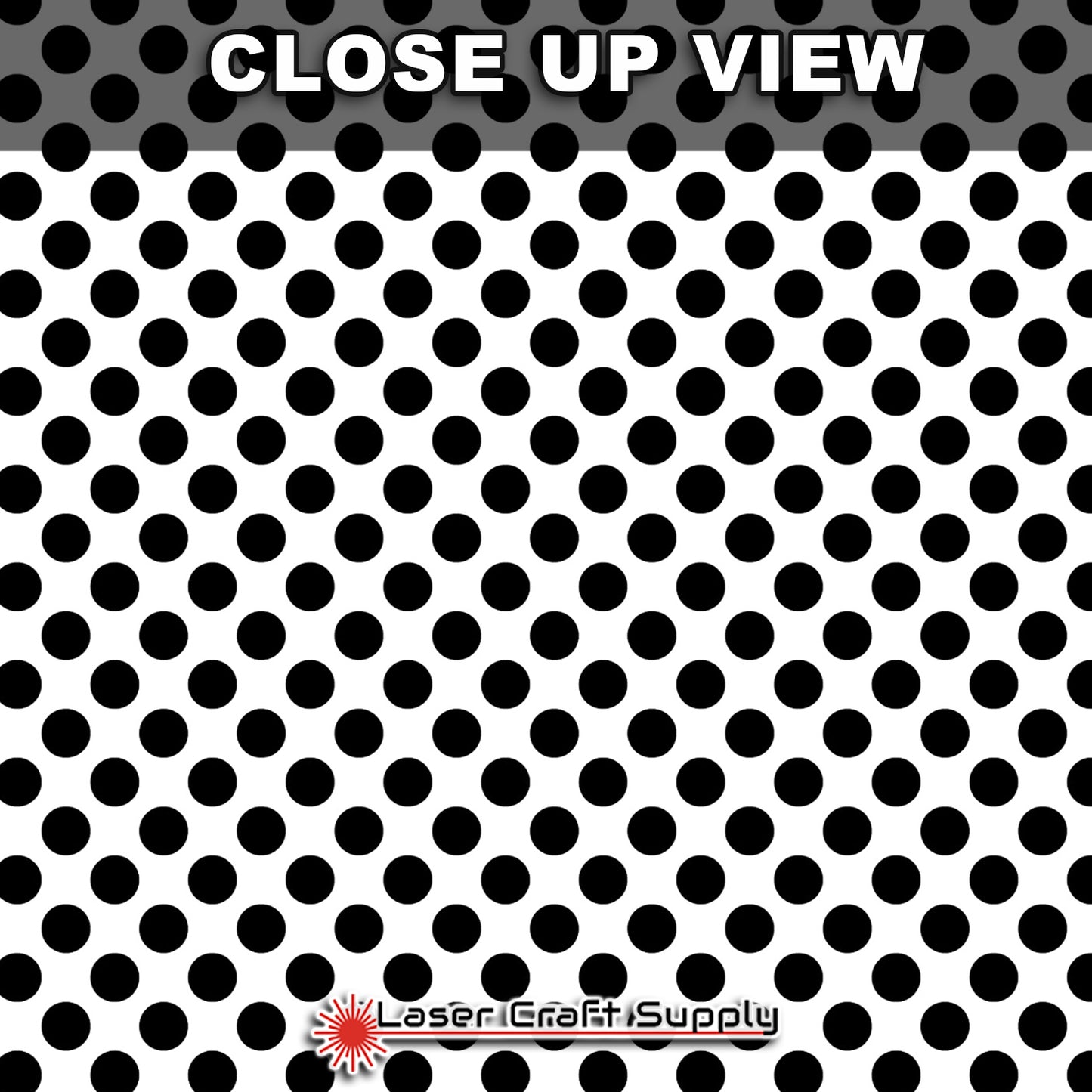 Creative Cast Acrylics - Close Polka Dots