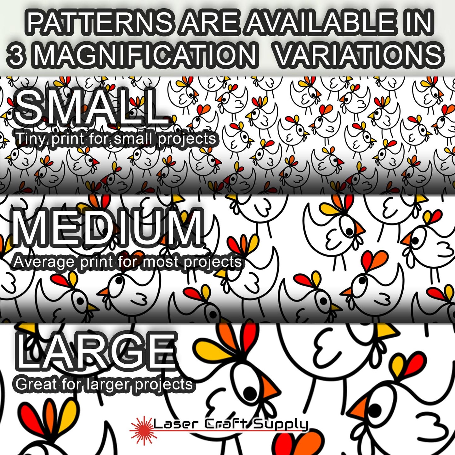 Creative Cast Acrylics - Cluck Chickens