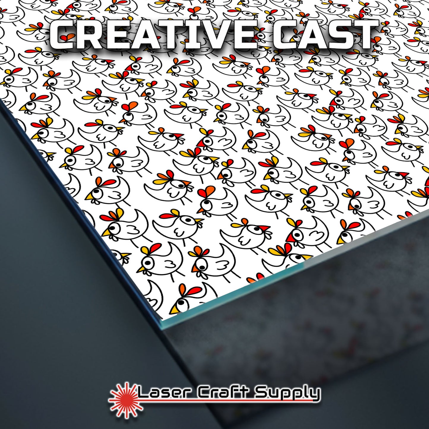 Creative Cast Acrylics - Cluck Chickens