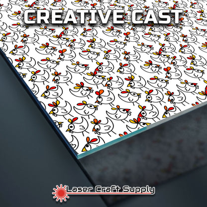 Creative Cast Acrylics - Cluck Chickens