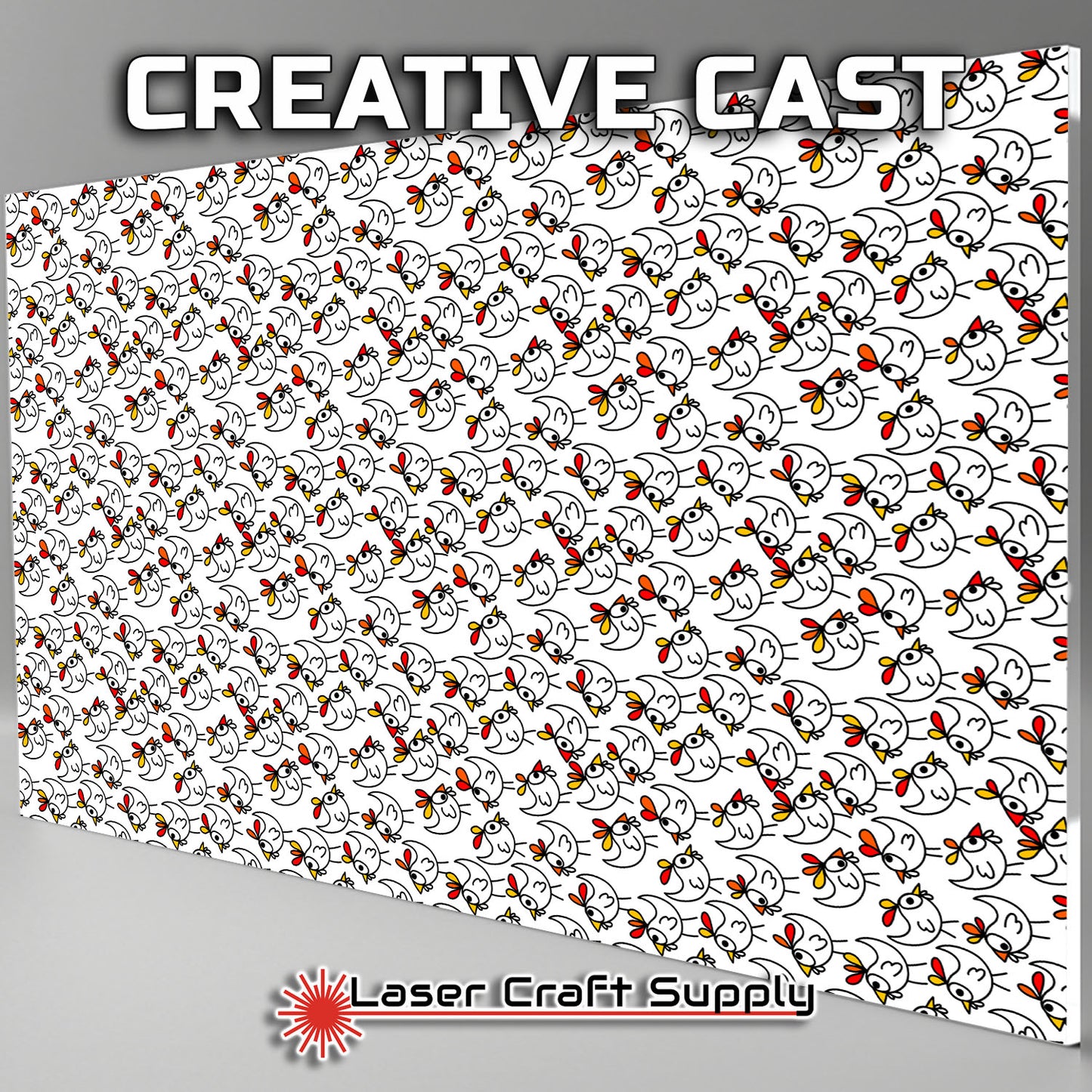 Creative Cast Acrylics - Cluck Chickens