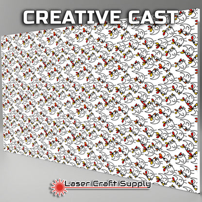 Creative Cast Acrylics - Cluck Chickens