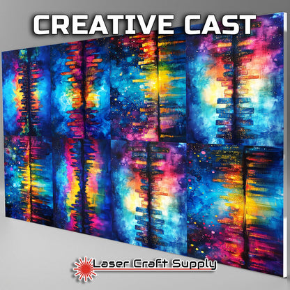 City Nights Reflections - Creative Tile