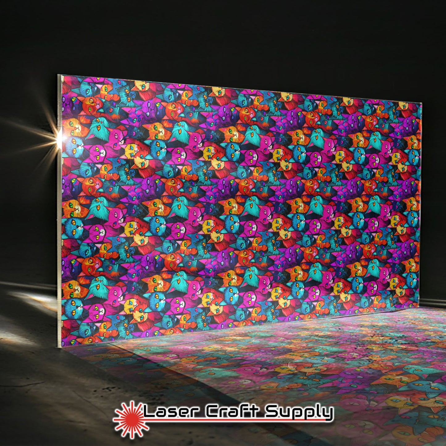 Creative Cast Acrylics - Color Cats Staring