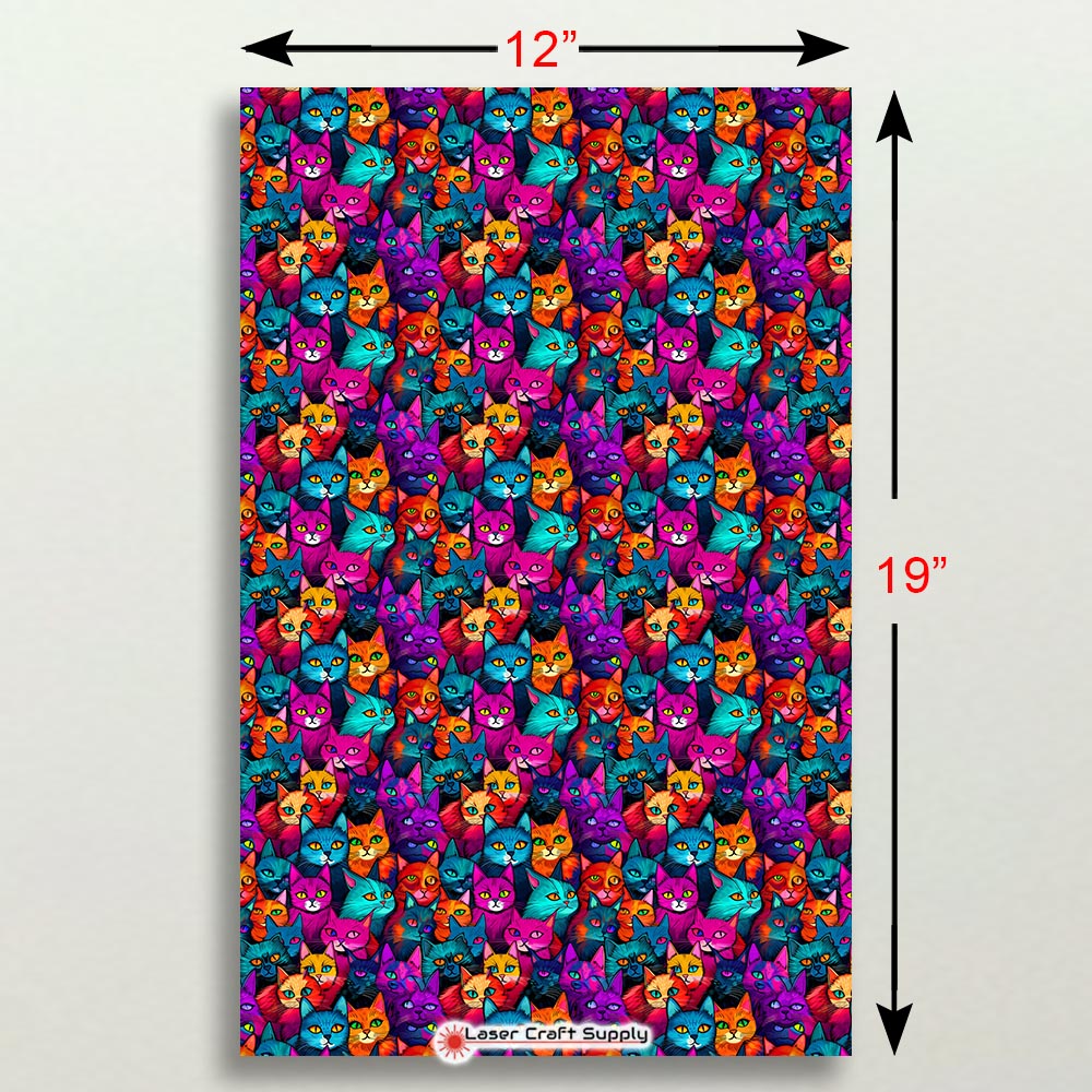 Creative Cast Acrylics - Color Cats Staring