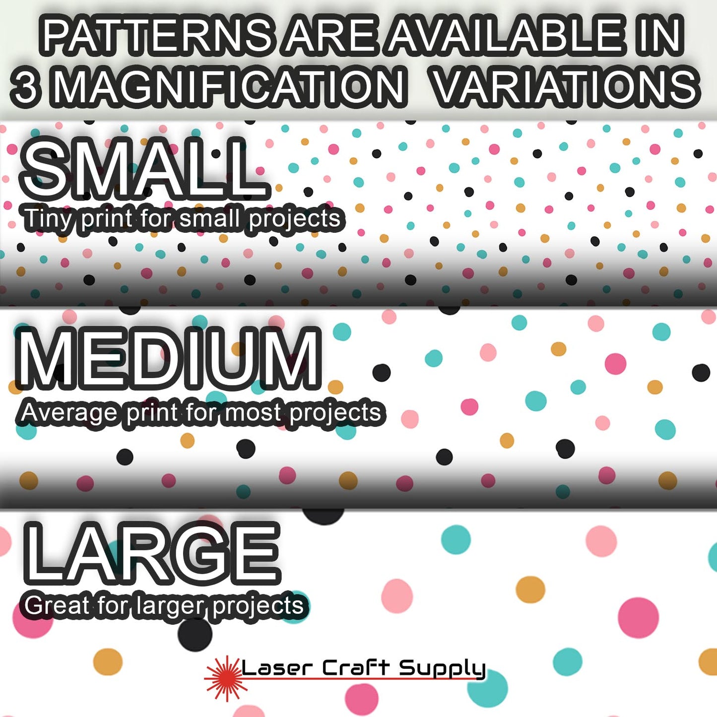 Creative Cast Acrylics - Color Dots