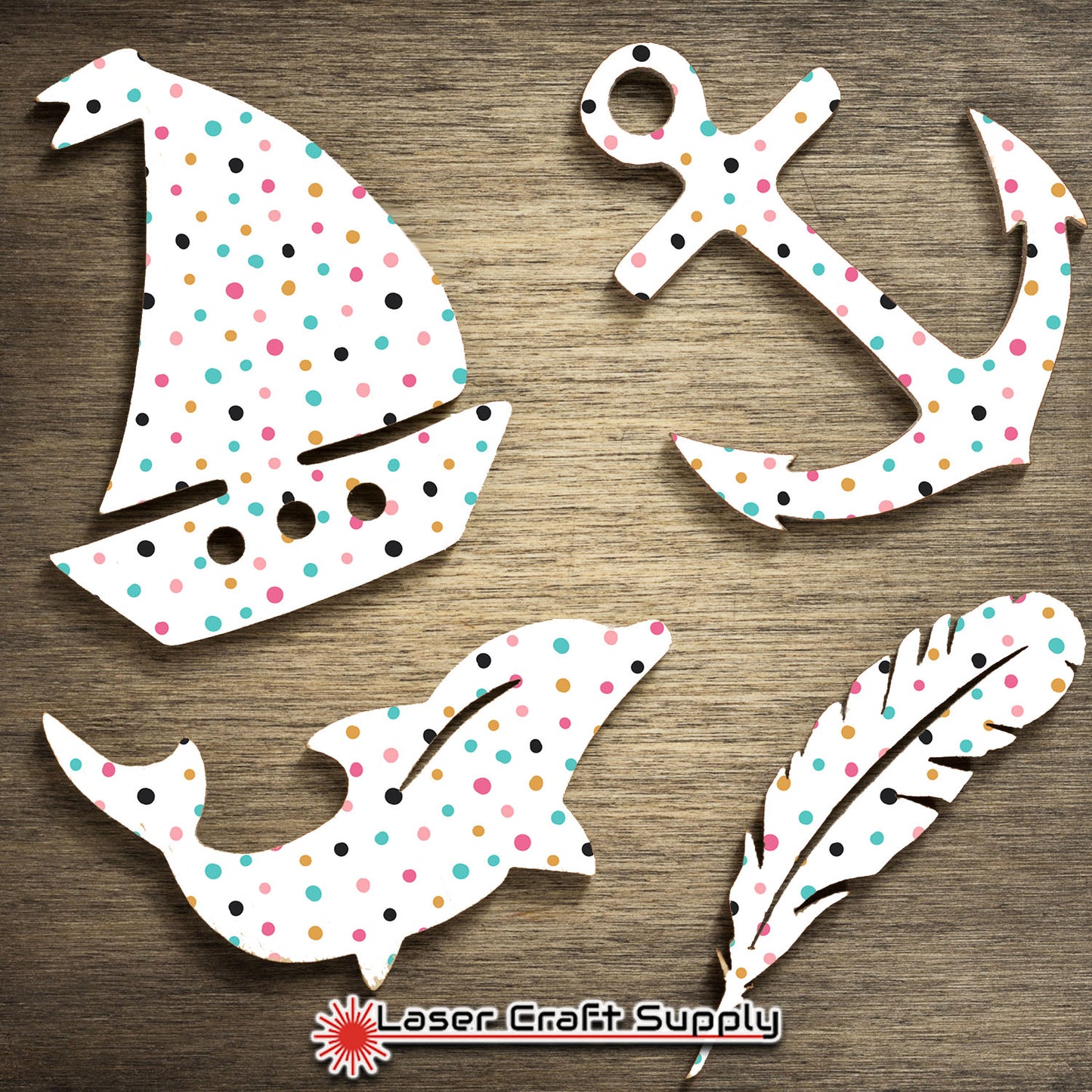 Creative Cast Acrylics - Color Dots