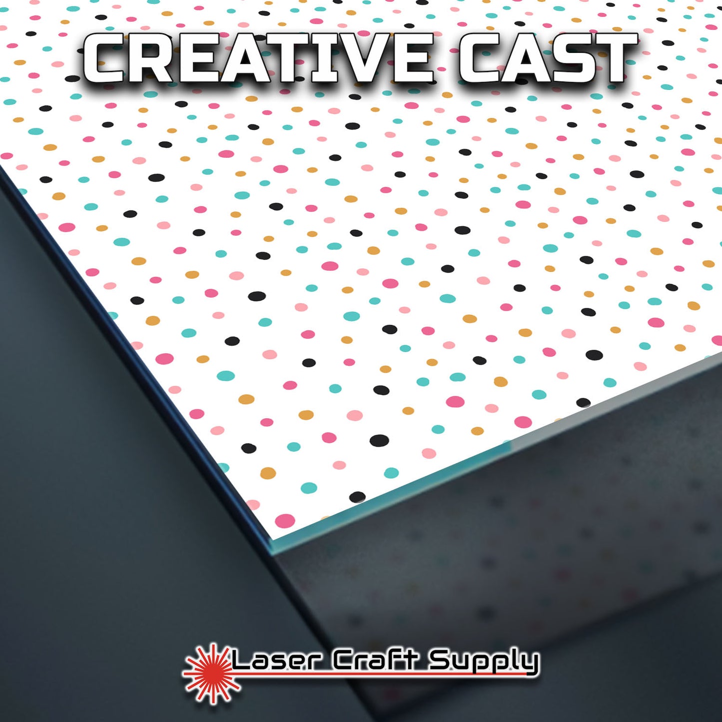 Creative Cast Acrylics - Color Dots