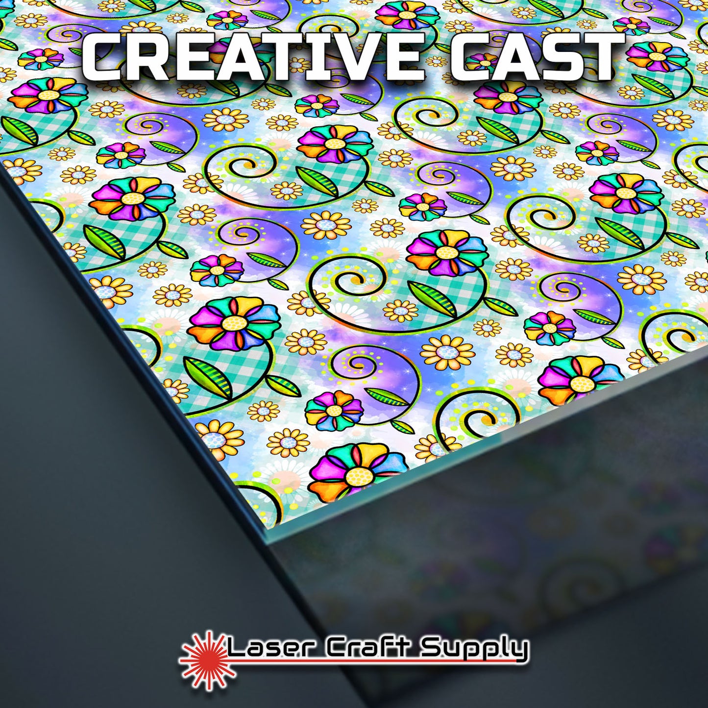 Creative Cast Acrylics - Color Whimsy Flowers