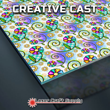 Creative Cast Acrylics - Color Whimsy Flowers