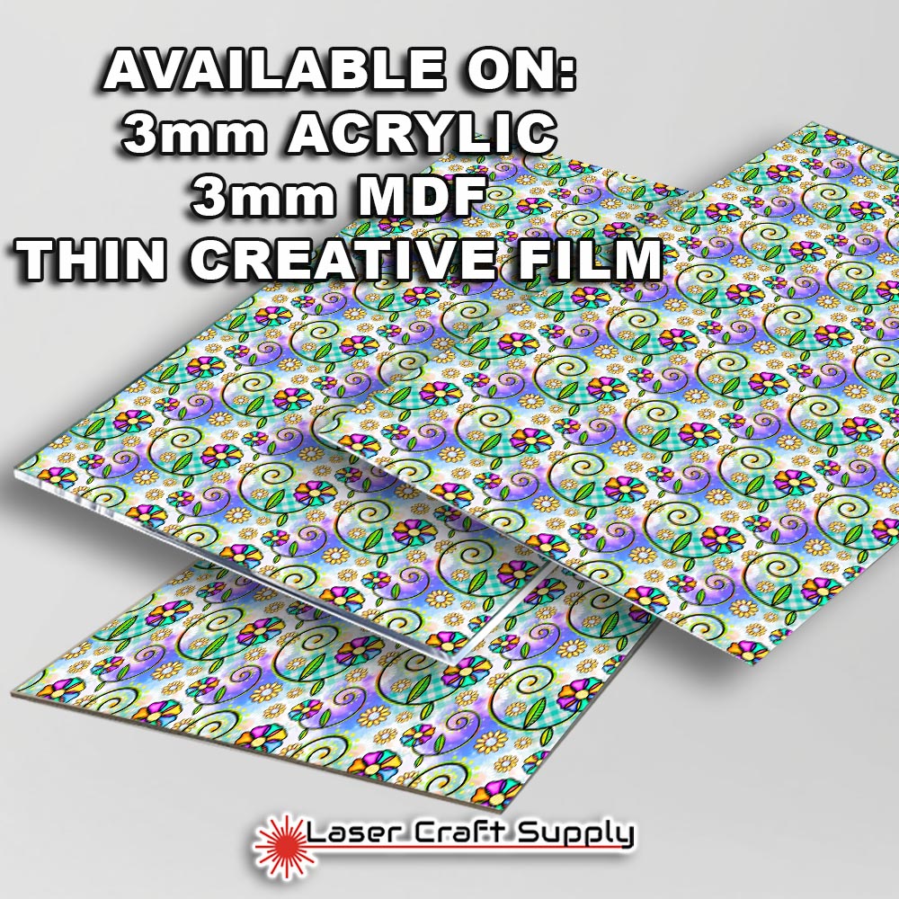 Creative Cast Acrylics - Color Whimsy Flowers