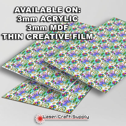 Creative Cast Acrylics - Color Whimsy Flowers