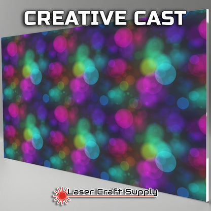 Creative Cast Acrylics - Colorful Bokha in Purples and Blue