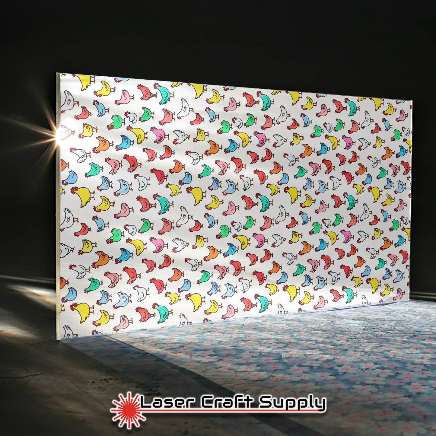 Colorful Chickens - Creative Cast