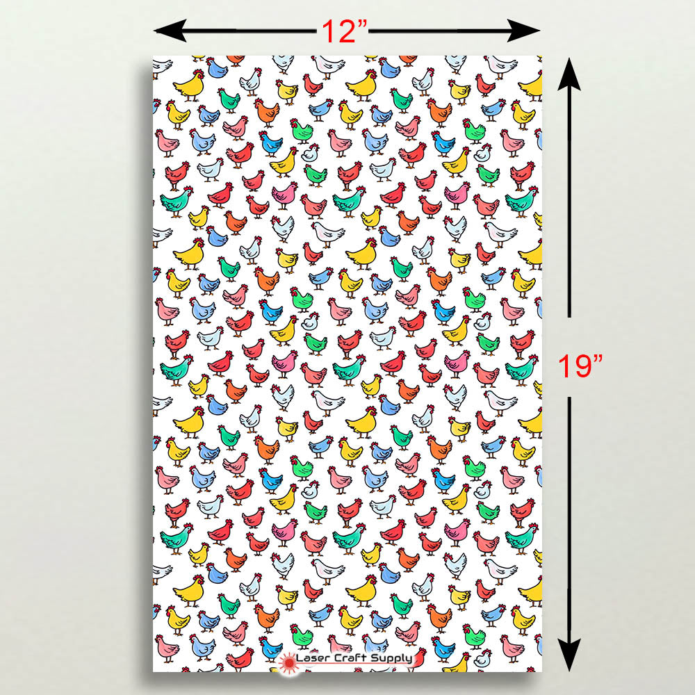 Colorful Chickens - Creative Cast