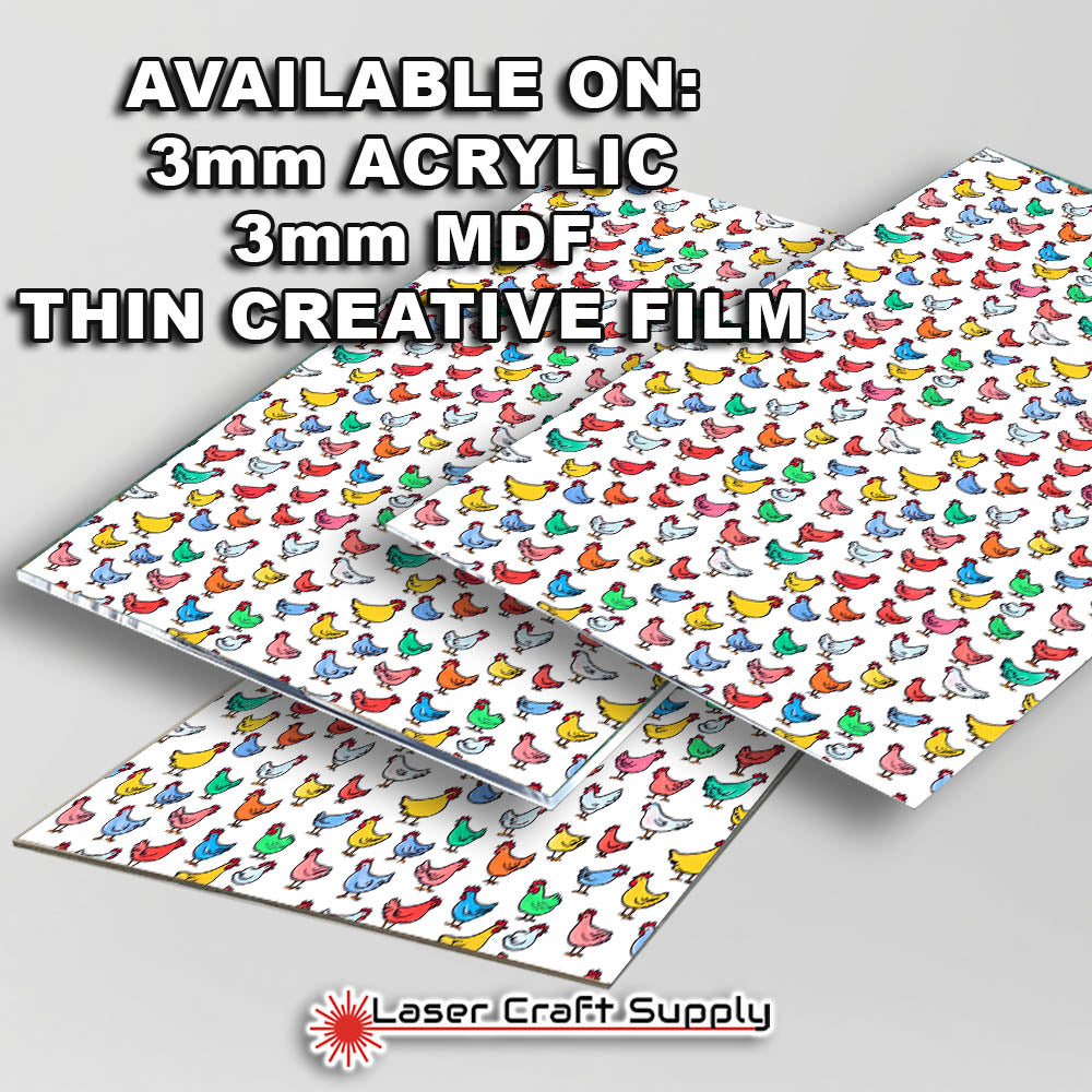 Colorful Chickens - Creative Cast