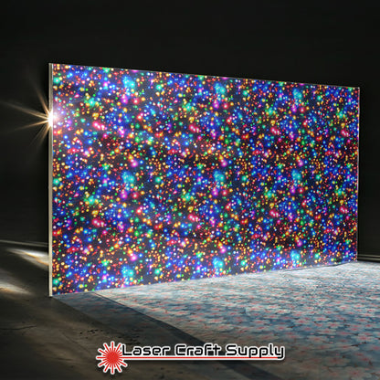 Creative Cast Acrylics - Colorful Christmas Lights