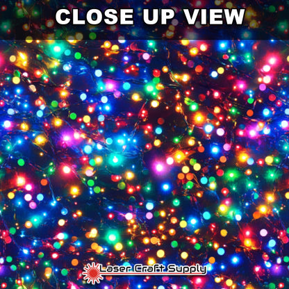 Creative Cast Acrylics - Colorful Christmas Lights