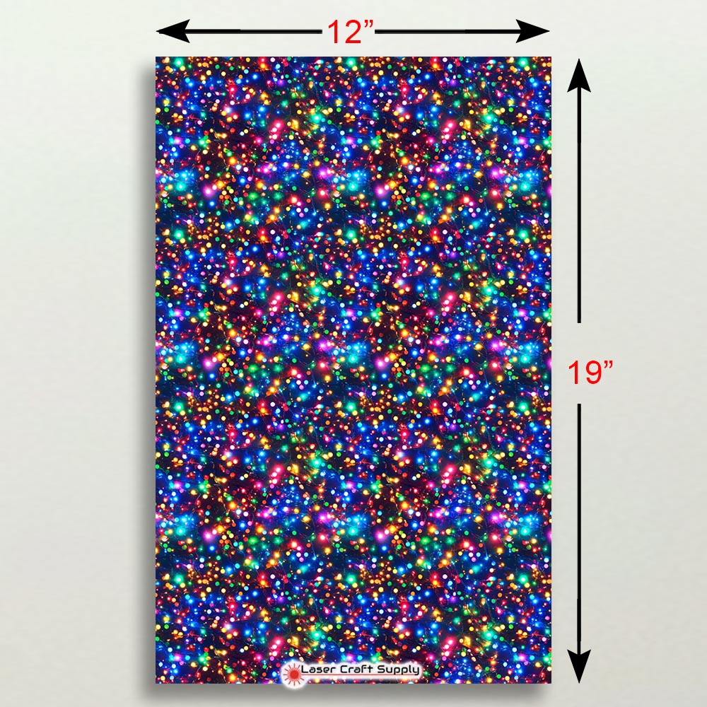 Creative Cast Acrylics - Colorful Christmas Lights