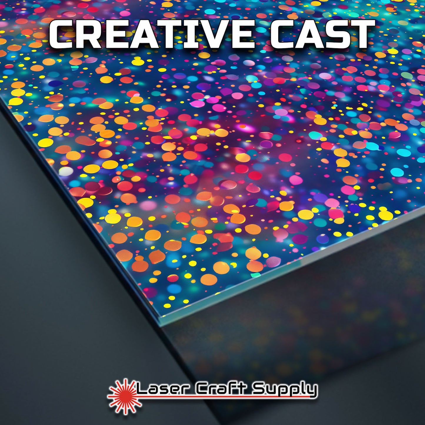 Creative Cast Acrylics - Colorful Confetti