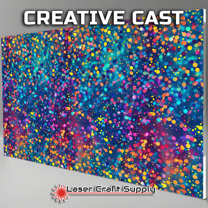 Creative Cast Acrylics - Colorful Confetti