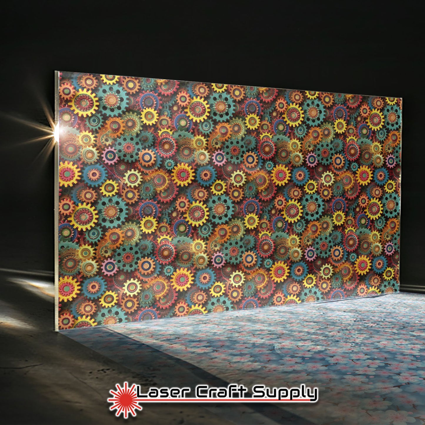 Creative Cast Acrylics - Colorful Gears