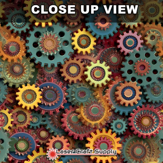 Creative Cast Acrylics - Colorful Gears