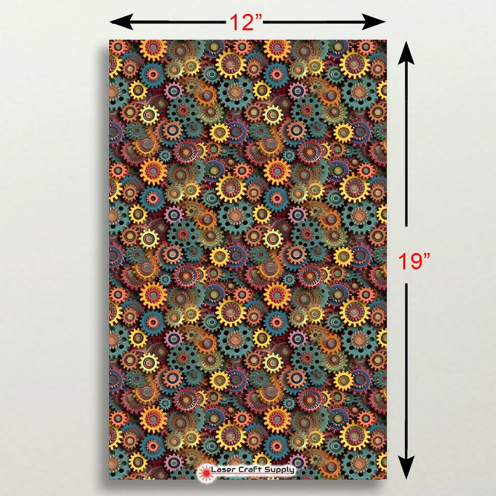 Creative Cast Acrylics - Colorful Gears