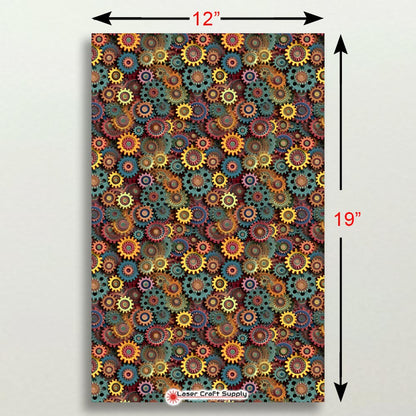 Creative Cast Acrylics - Colorful Gears