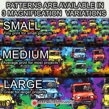 Creative Cast Acrylics - Colorful Off Road