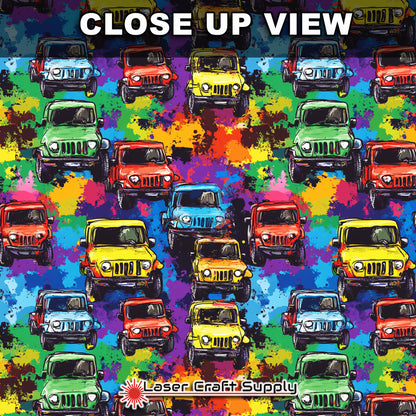 Creative Cast Acrylics - Colorful Off Road